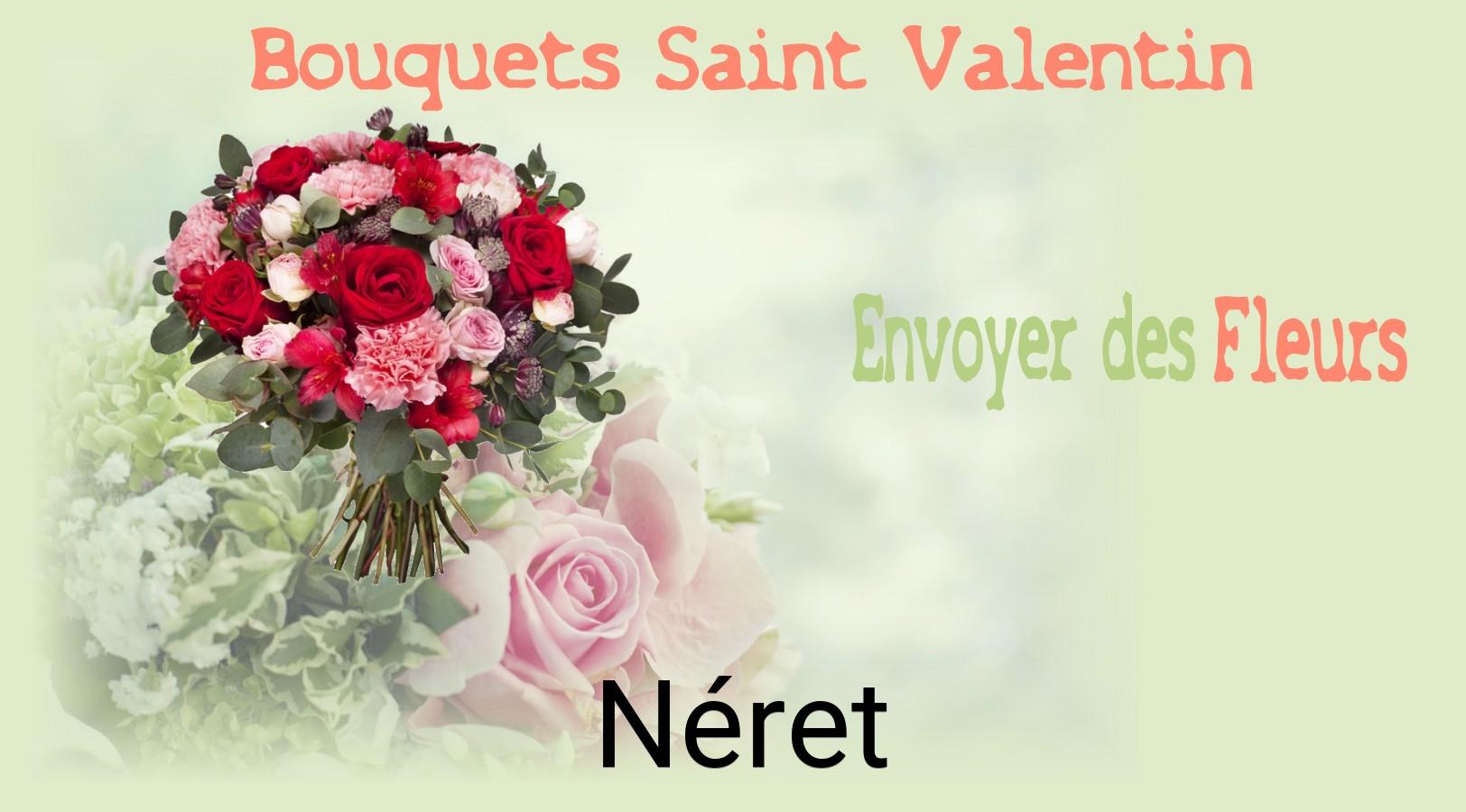 Roses de Saint-Valentin livrées à Néret